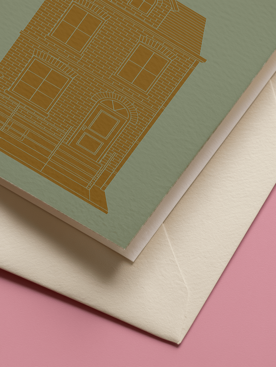 You Feel Like Home Father's Day Card mockup 3