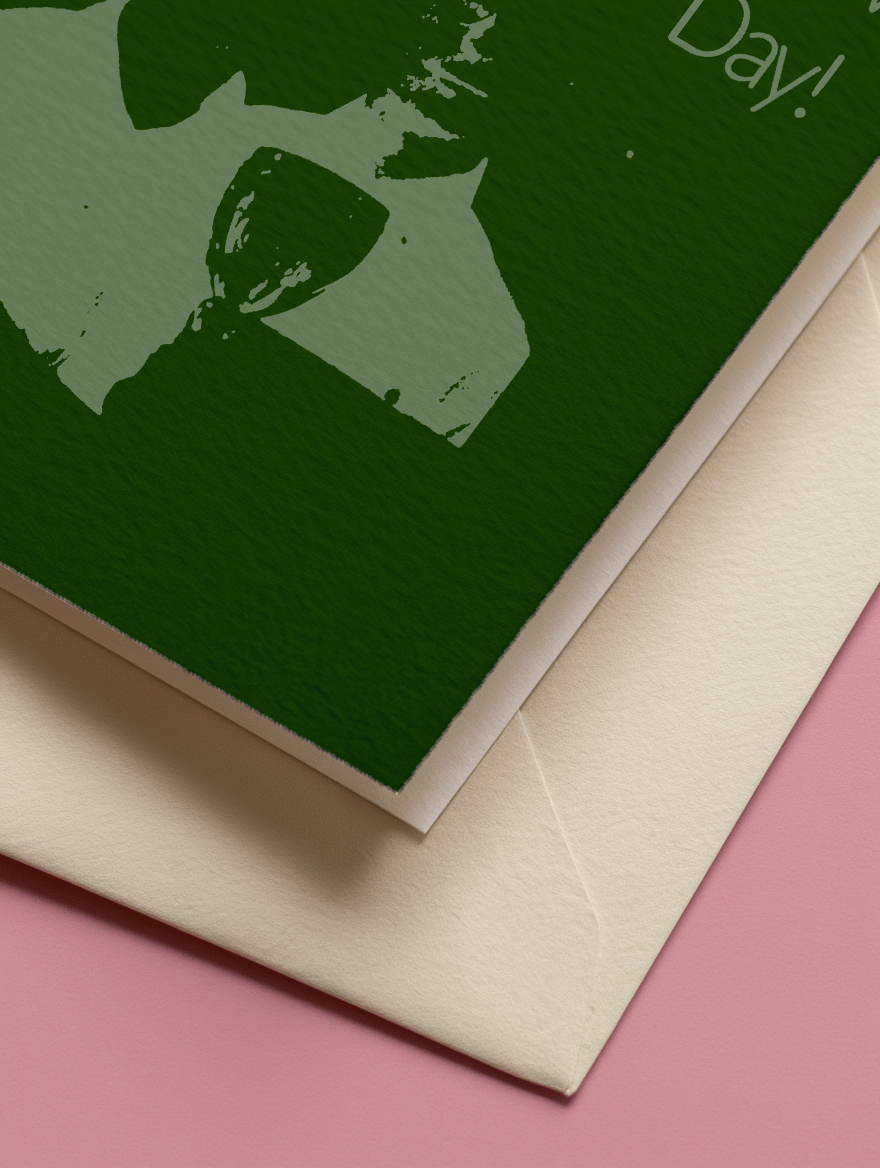 Happy Father-in-Law Day Trophy Card mockup 3