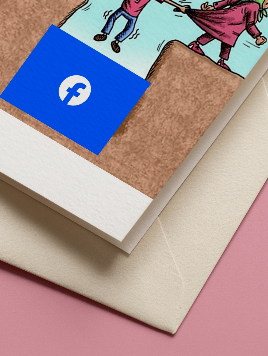 Divorce Dad Facebook Card mockup 3