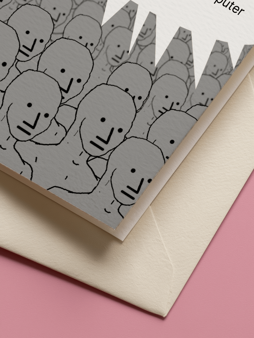 Graduating with a CS Degree Card mockup 3