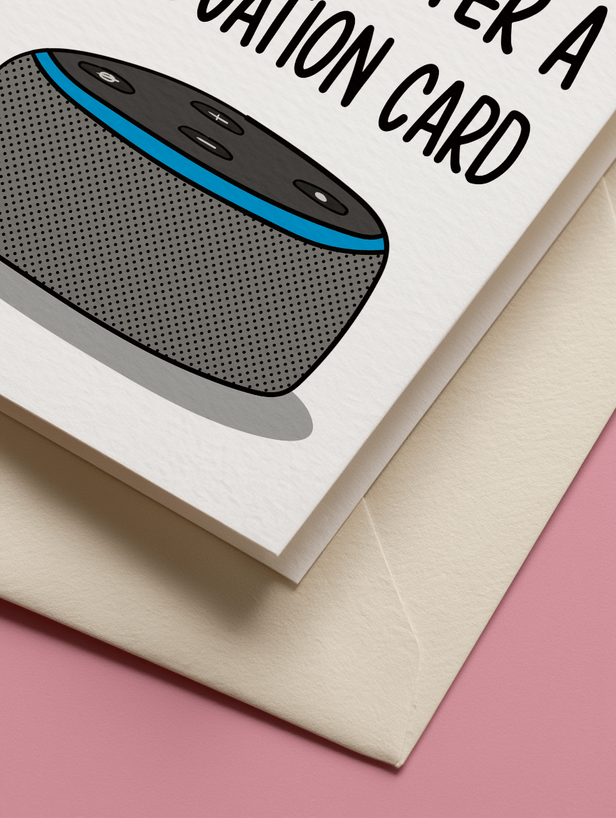 Alexa Send My Daughter a Graduation Card mockup 3