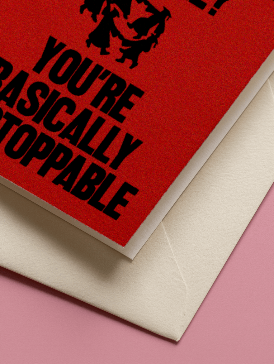 Degree and LinkedIn? Unstoppable Card mockup 3