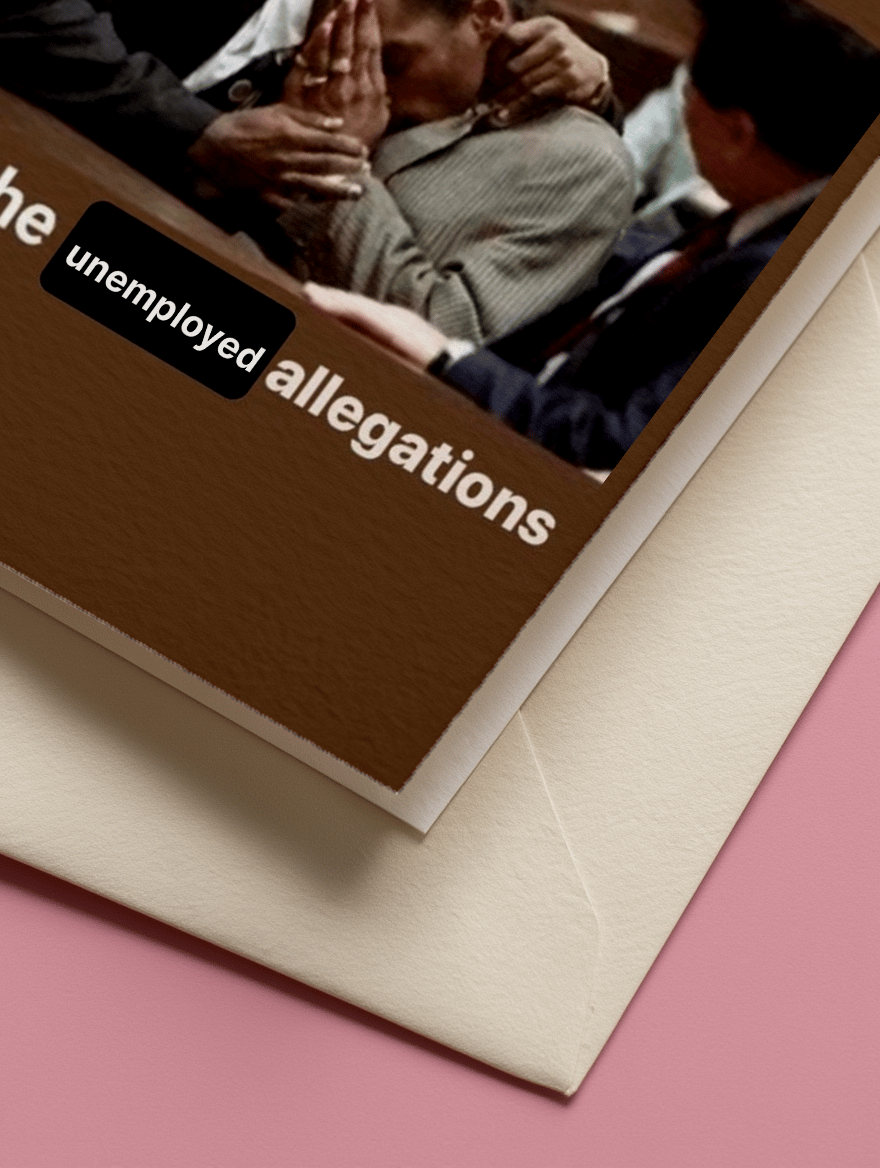 Beating the Unemployed Allegations mockup 3