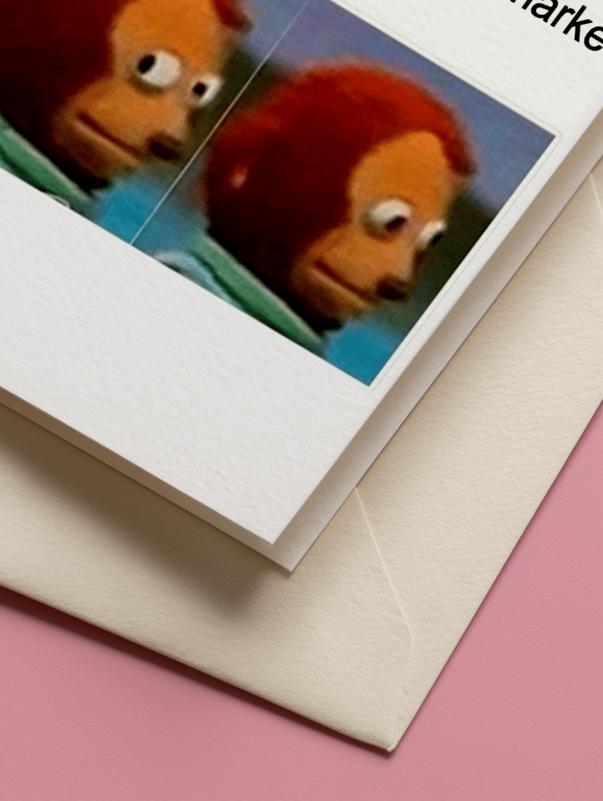 Watching You Graduate Into This Job Market Card mockup 3