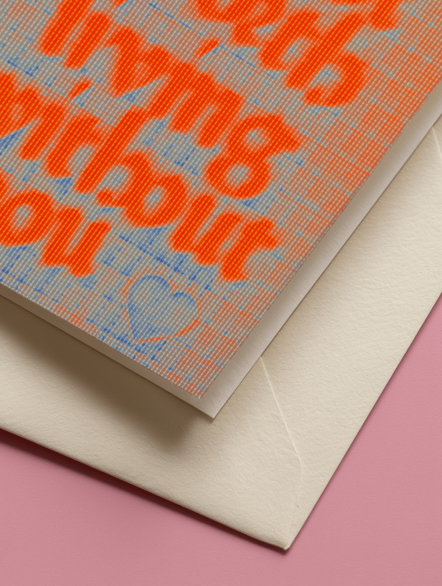 Life Not Worth Living Without You Card mockup 3