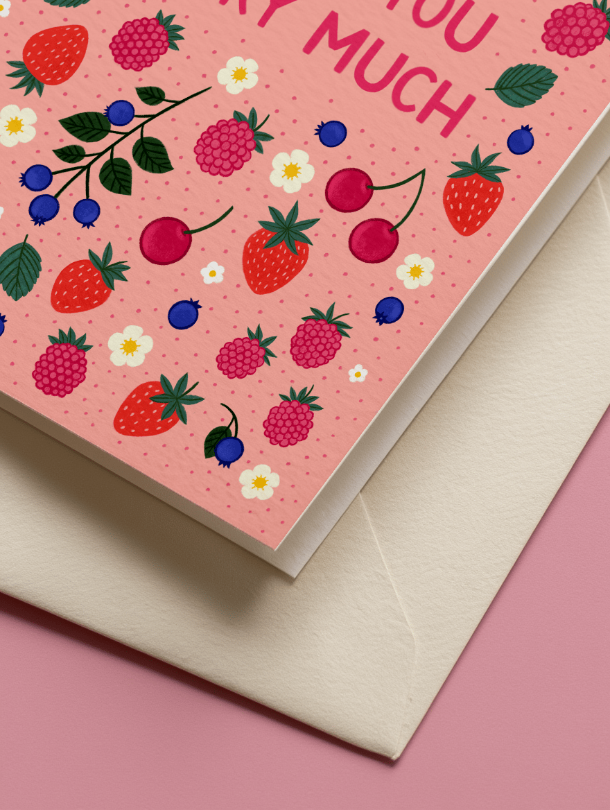 I Love You Berry Much mockup 3