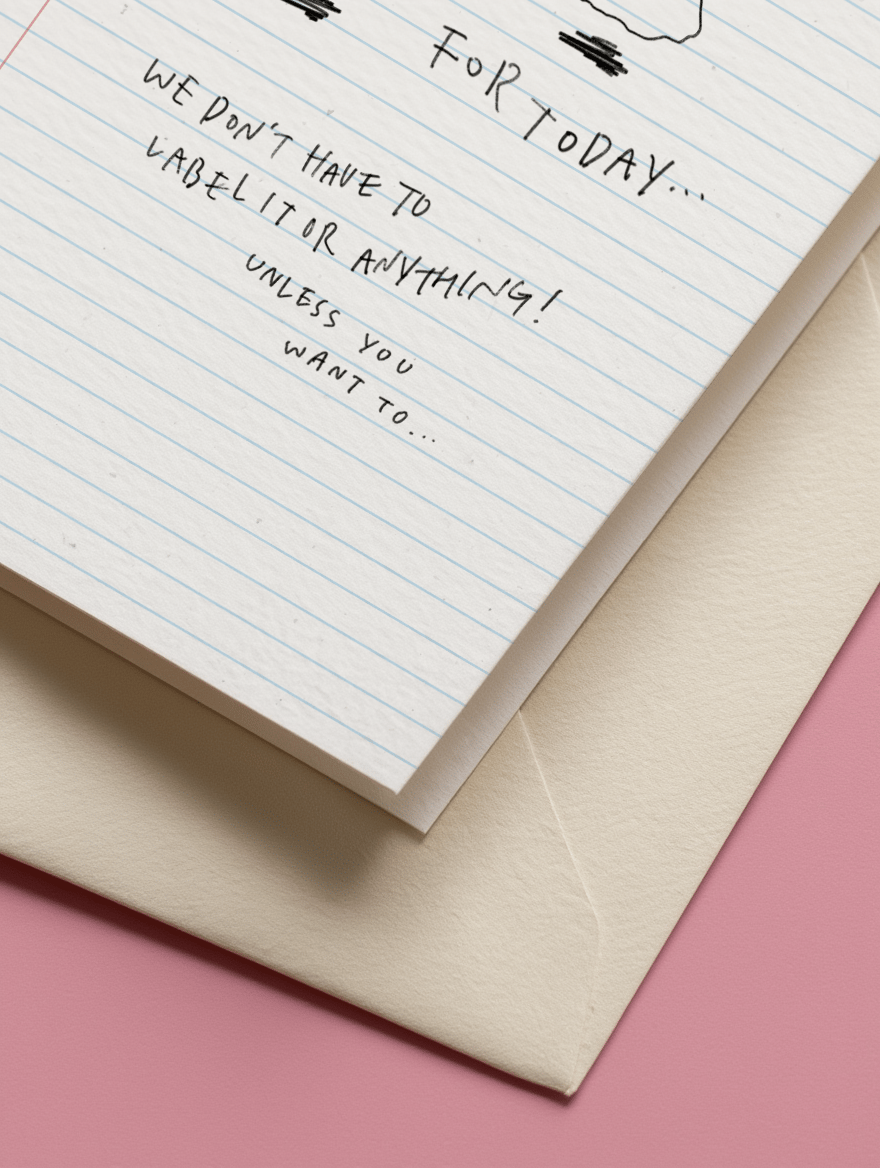 Be Mine Ghost Card mockup 3