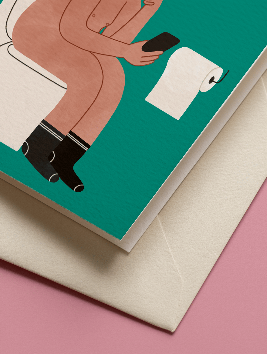 Carefully Chosen Mother's Day Card mockup 3
