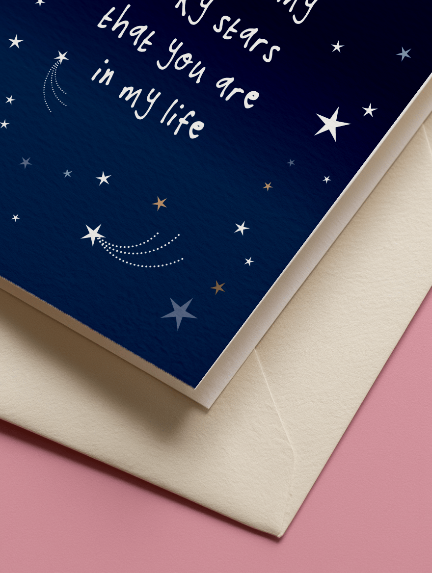 Count My Lucky Stars mockup 3