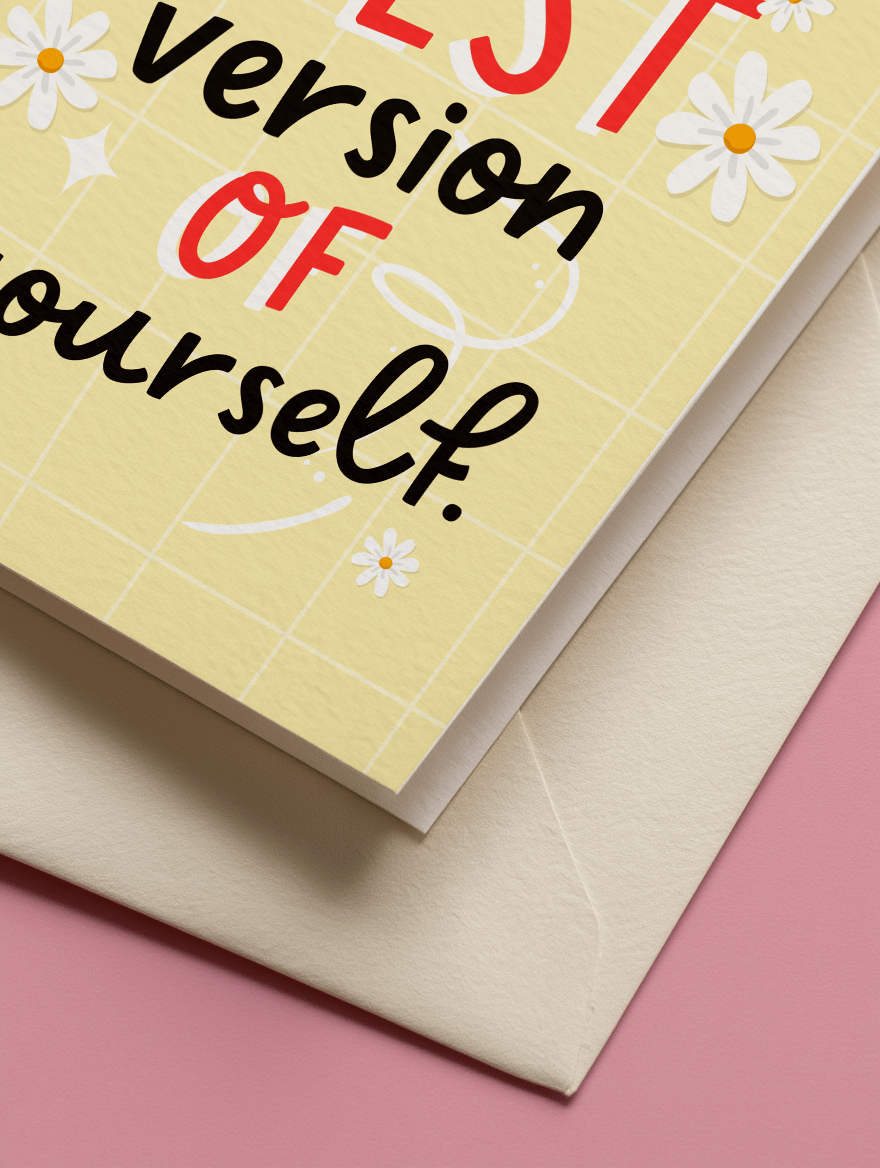 Bee the Best Version of Yourself mockup 3