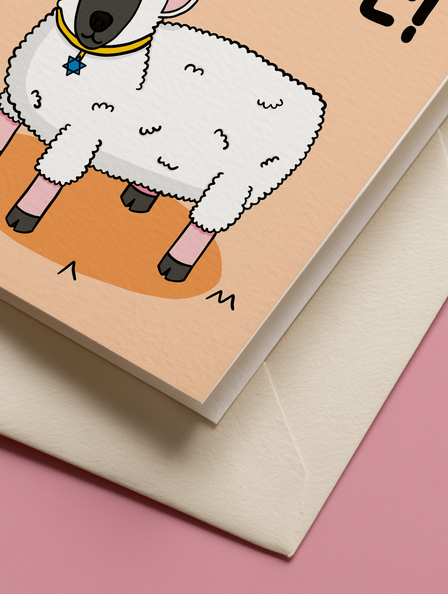Happy Hanukkah To Ewe mockup 3