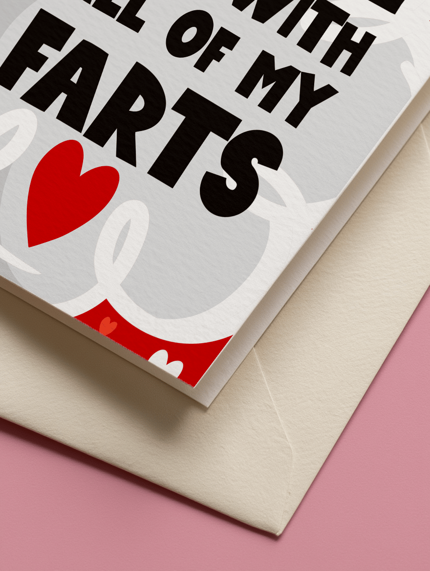 I Love You With All My Farts mockup 3