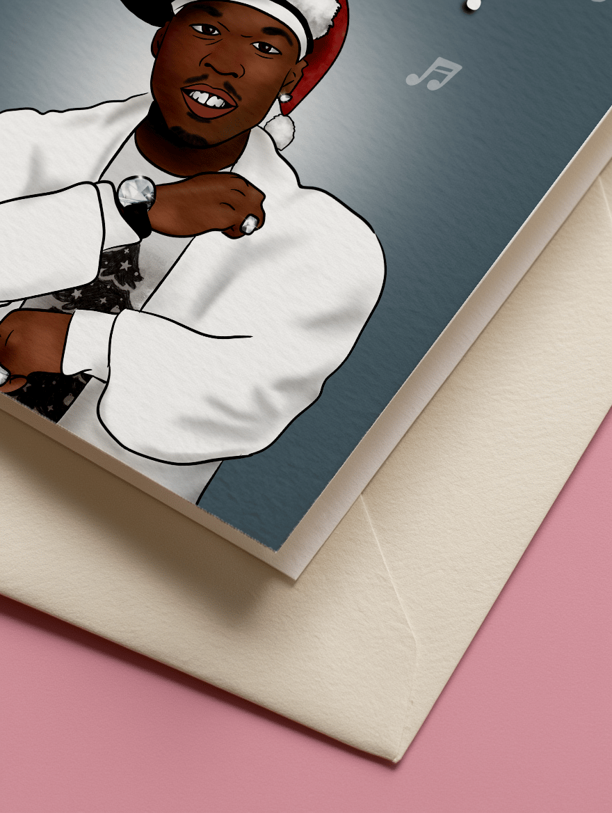 C.A.R.D. Holiday Gangsta Greetings mockup 3