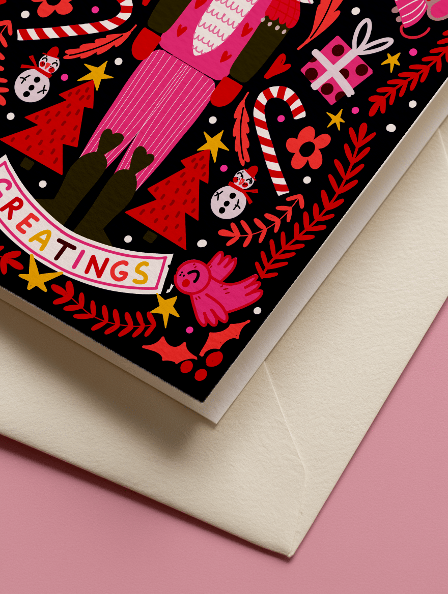 Nutcracker Season's Greetings mockup 3