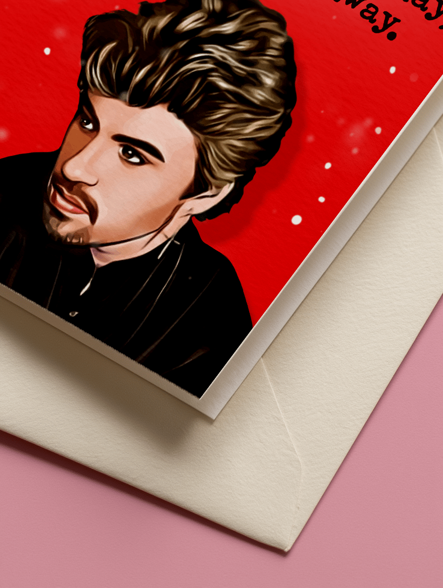Last Christmas, I Gave You A Card mockup 3