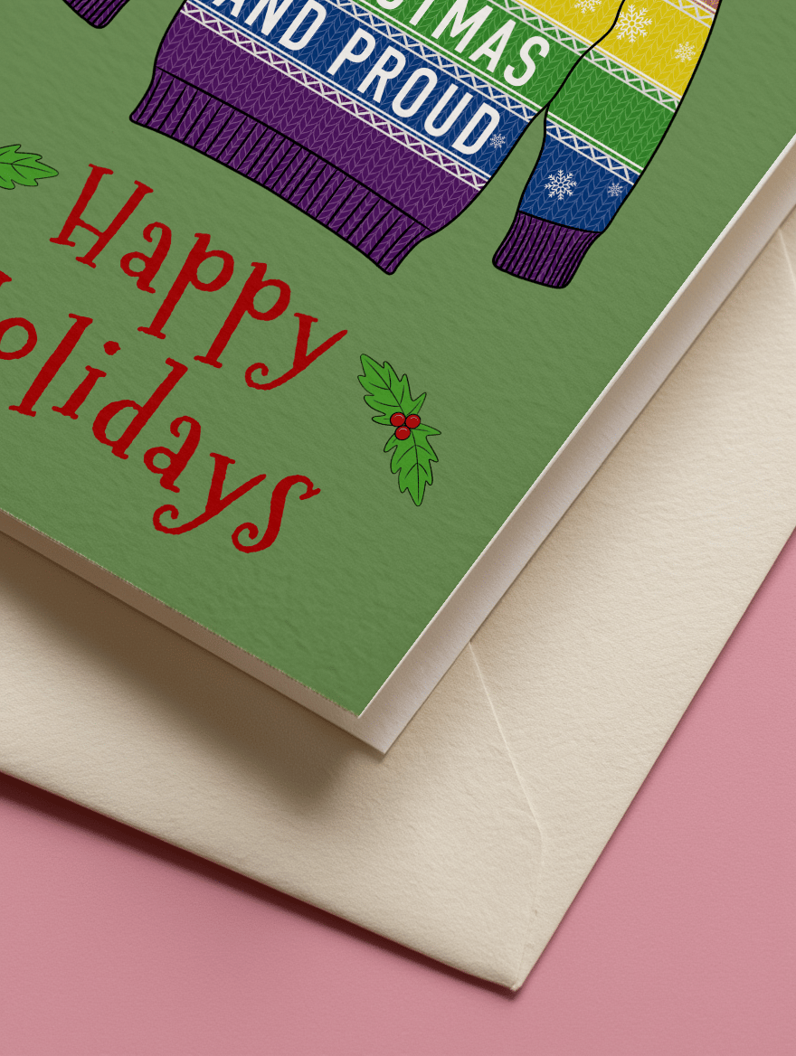 Camp as Christmas and Proud mockup 3