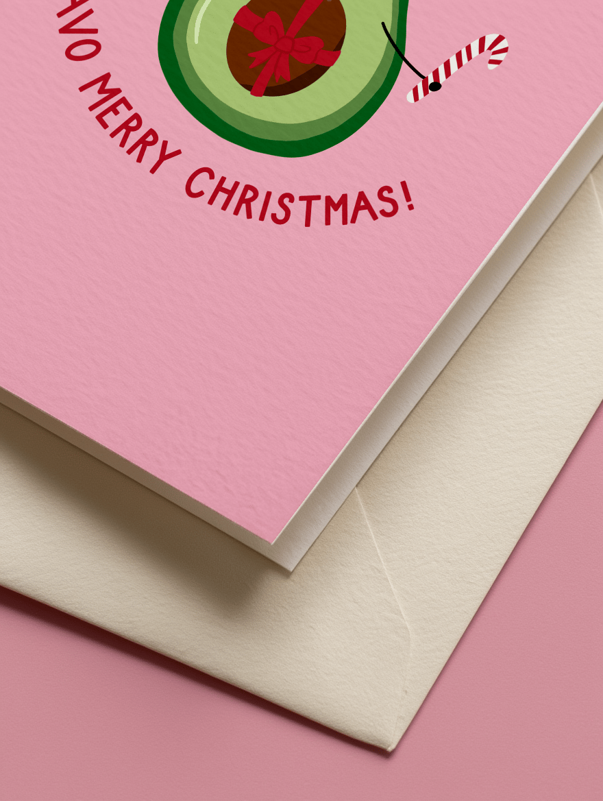Avocado Christmas Joy mockup 3