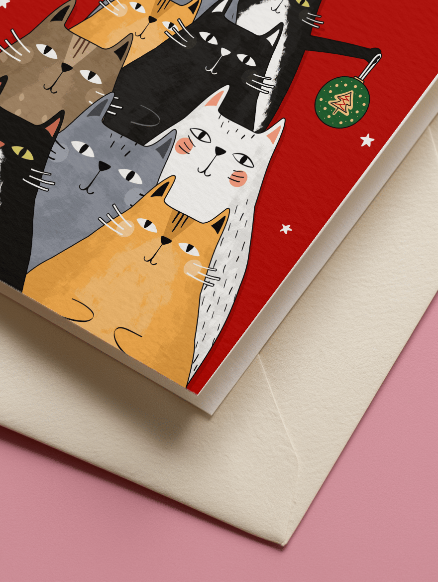 Merry Catmas mockup 3