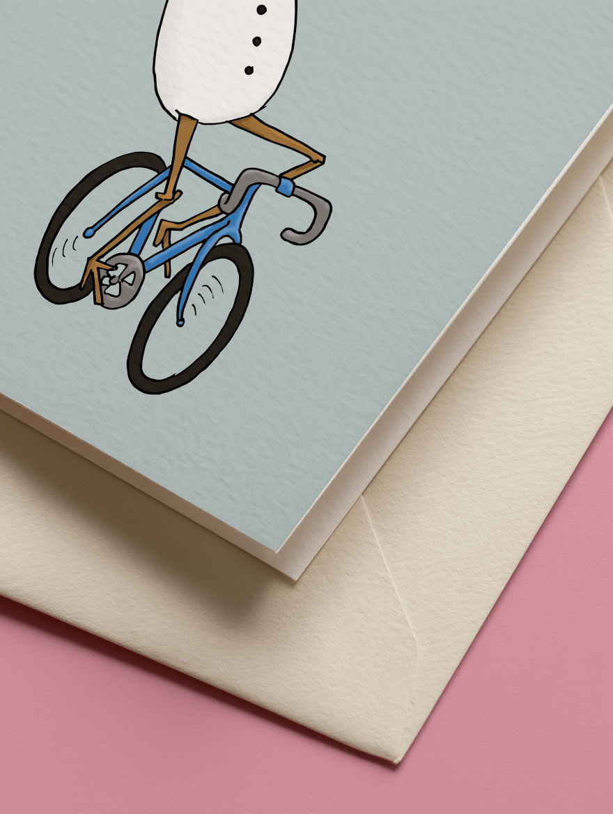 Have a Wheelie Great Christmas! mockup 3