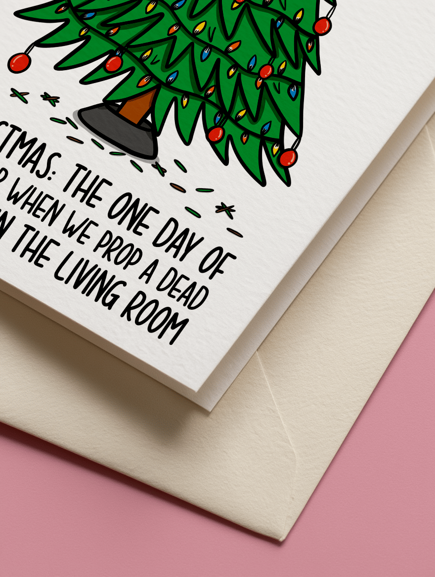 Christmas Tree Humor mockup 3
