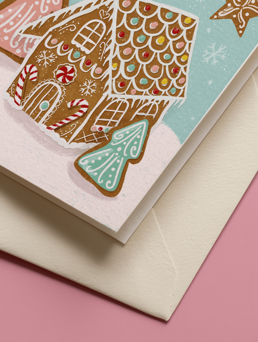Warm Christmas Wishes mockup 3