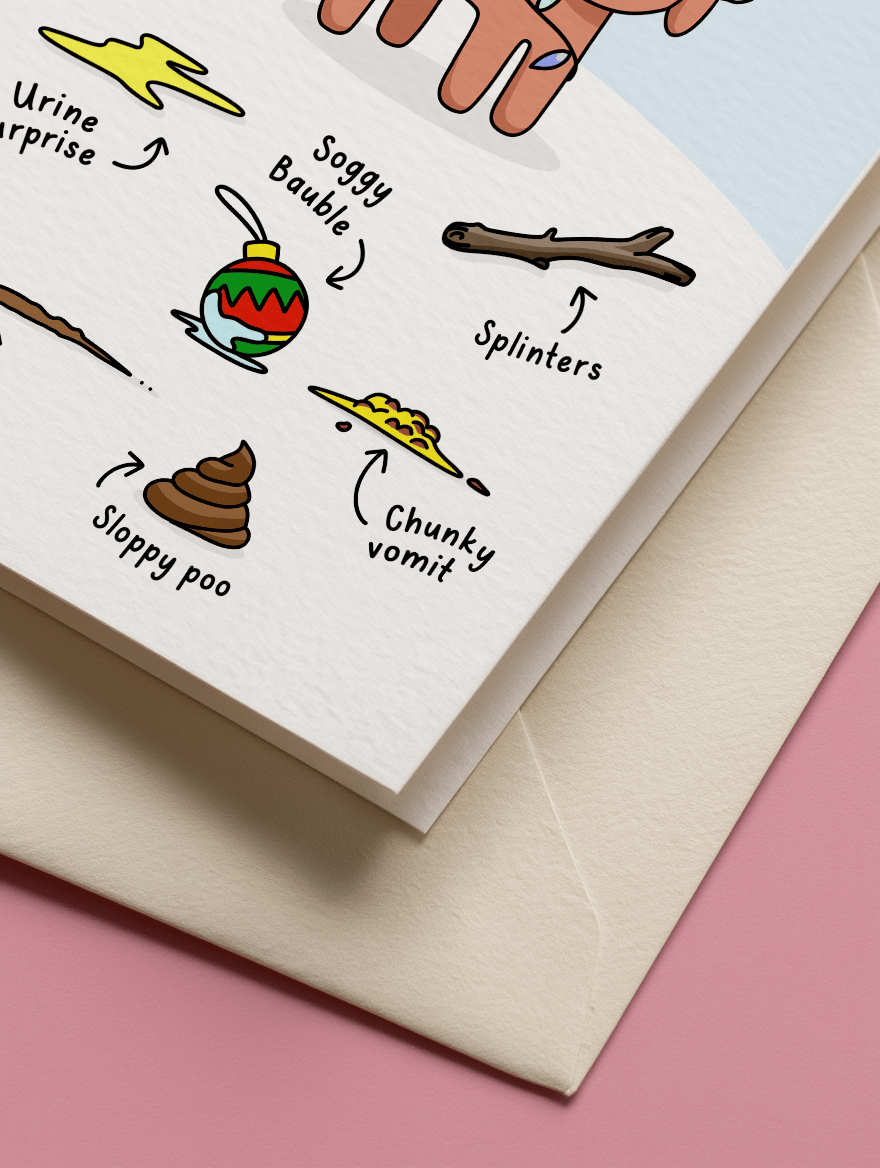Choose Your Christmas Gift - Dog Humor mockup 3