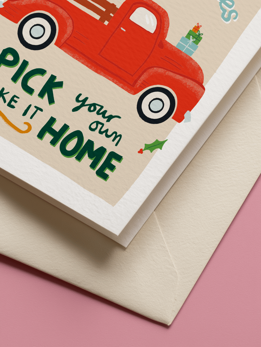Farm Fresh Christmas Trees mockup 3