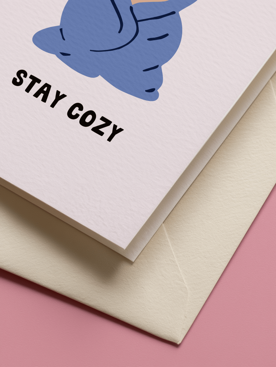 Stay Cozy mockup 3