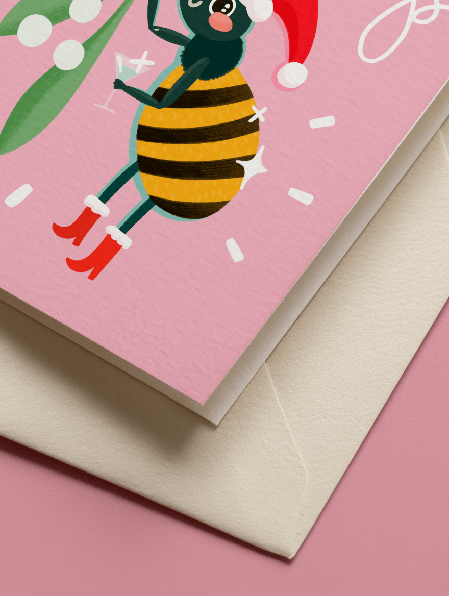 Beesons Greetings mockup 3