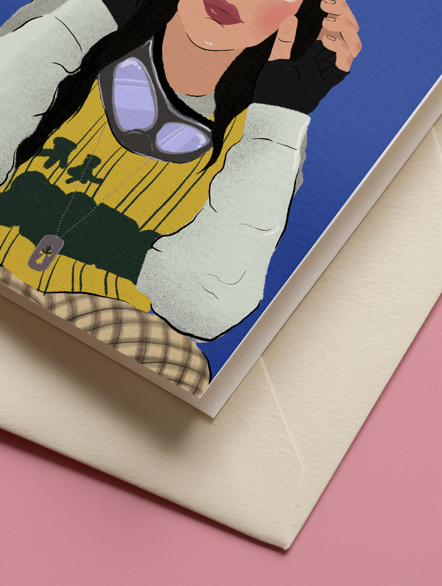 Have an Un-Billie-vable Christmas! mockup 2