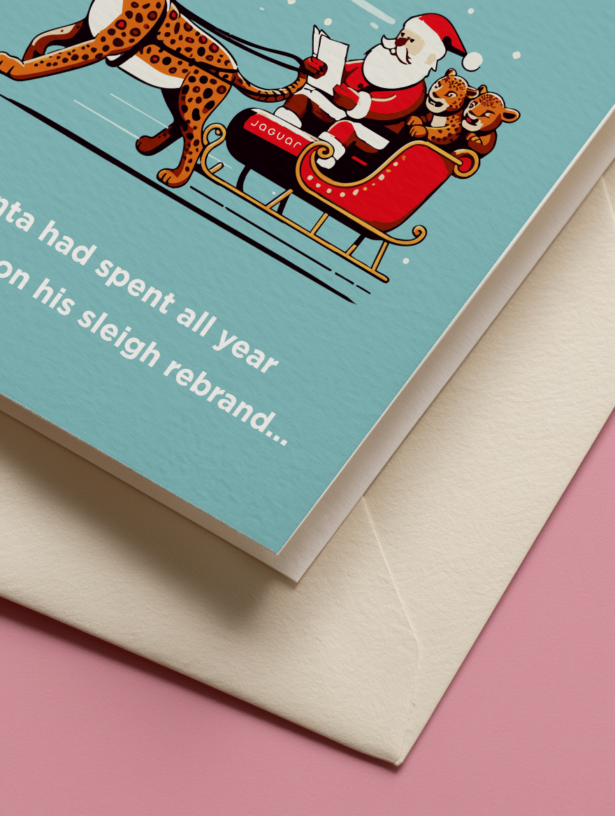 Santa's Sleigh Rebrand mockup 3