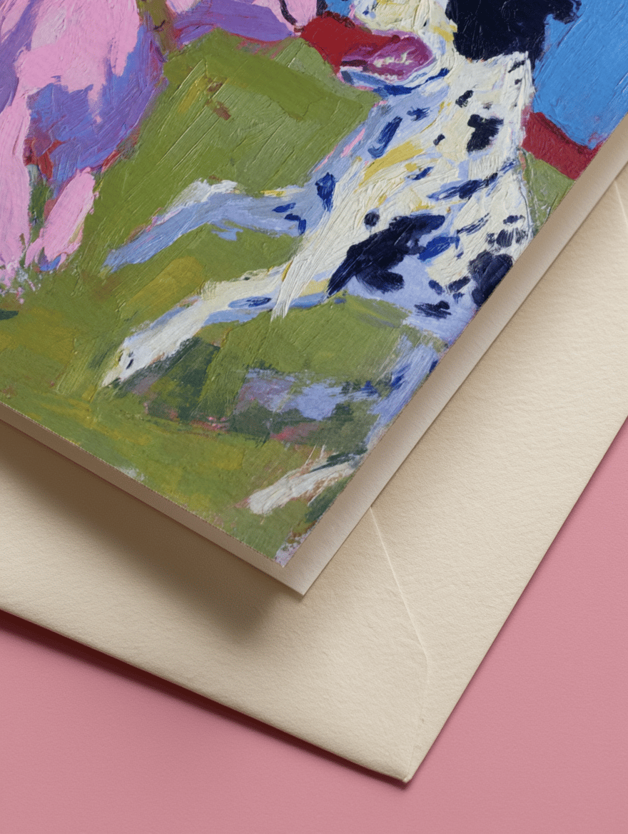 dog sibling painting mockup 3