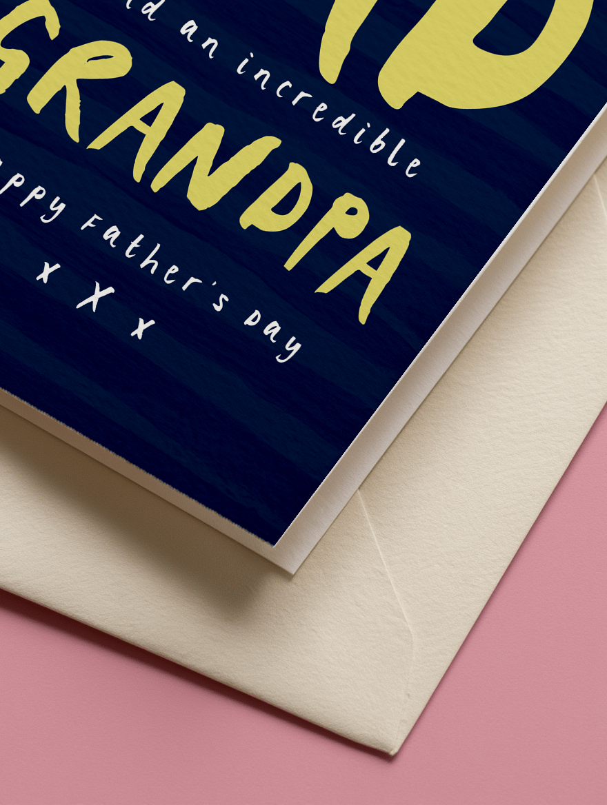 Fabulous Dad, Incredible Grandpa mockup 3