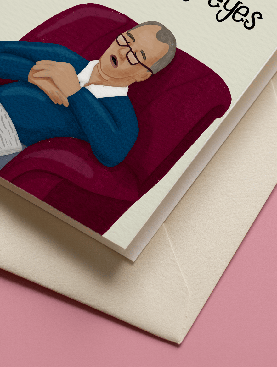 Just Resting My Eyes mockup 3