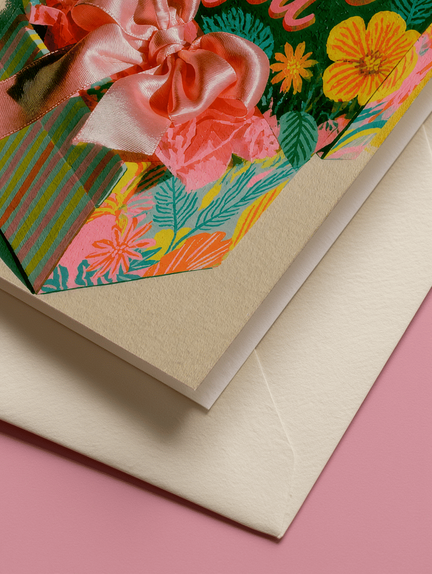 Tropical Thank You mockup 3