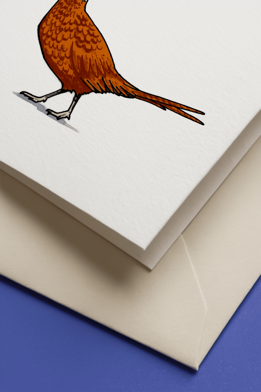 Here's Your Birthday Pheasant mockup 3