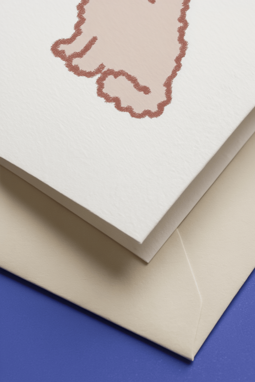 angry fluffy dog mockup 3