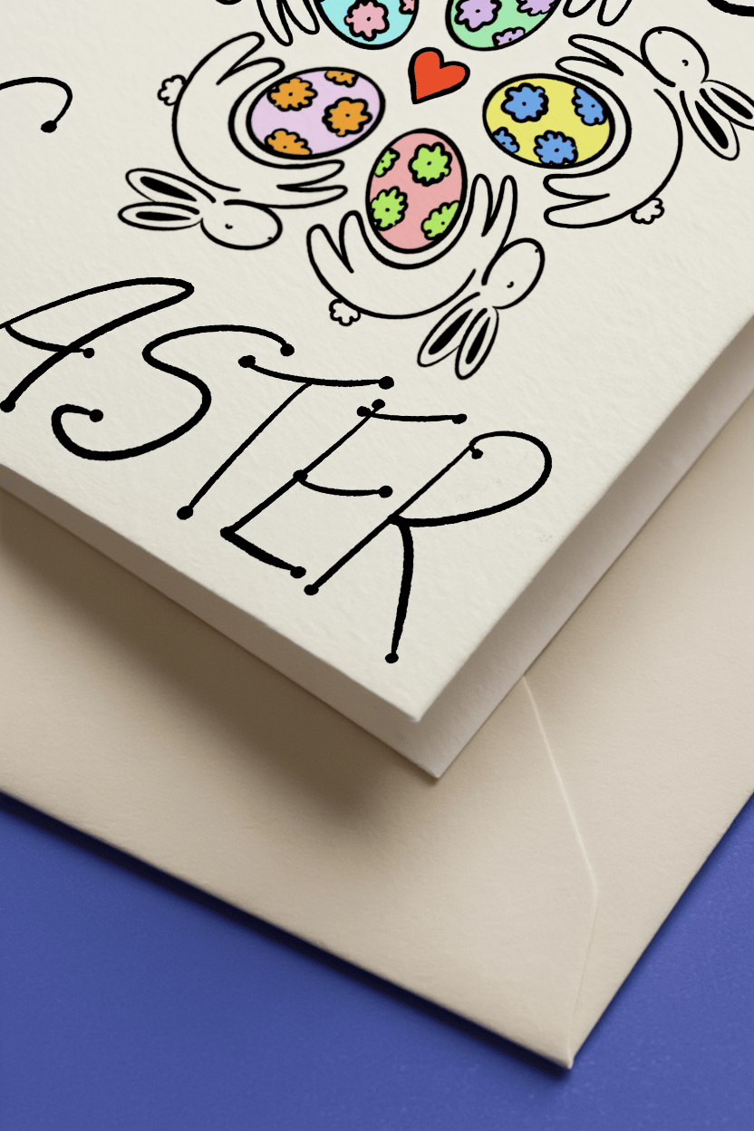 Happy Easter mockup 3
