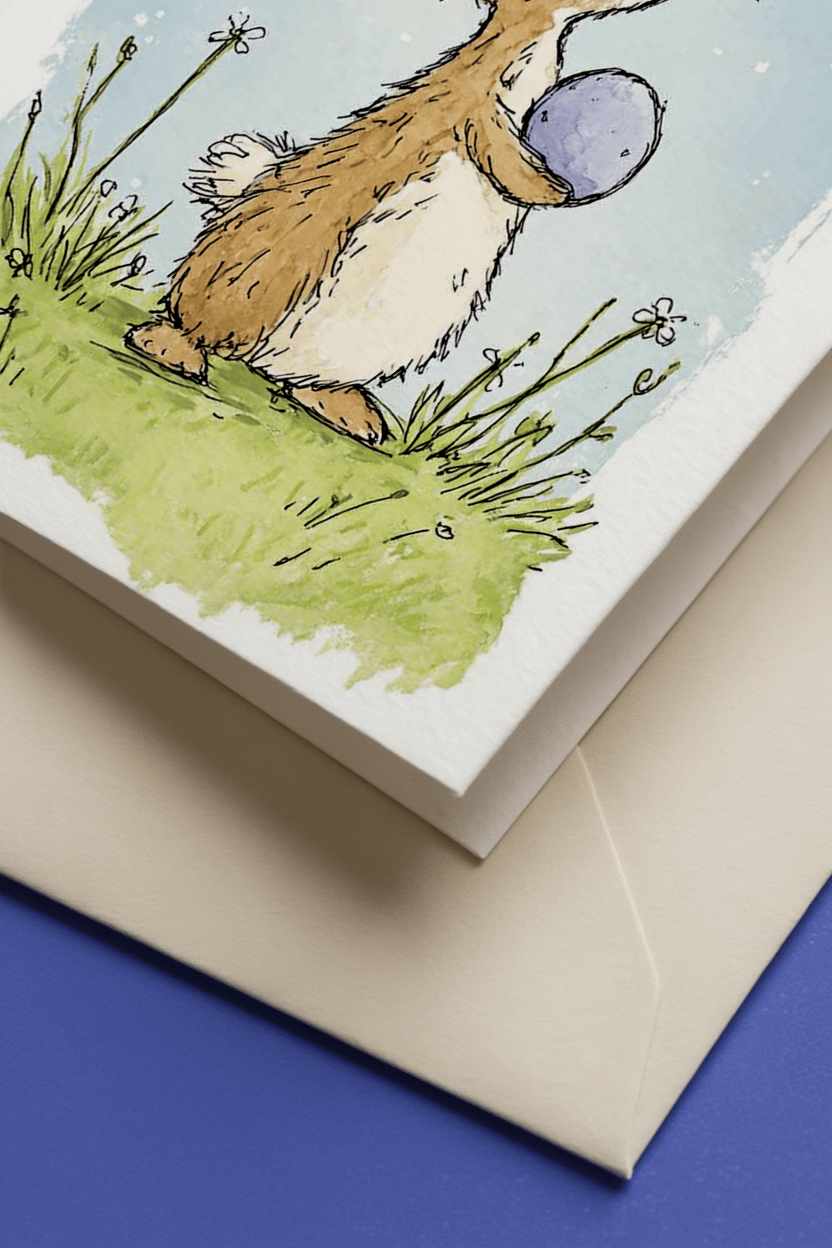 Sweet Bunny Easter Wishes mockup 3