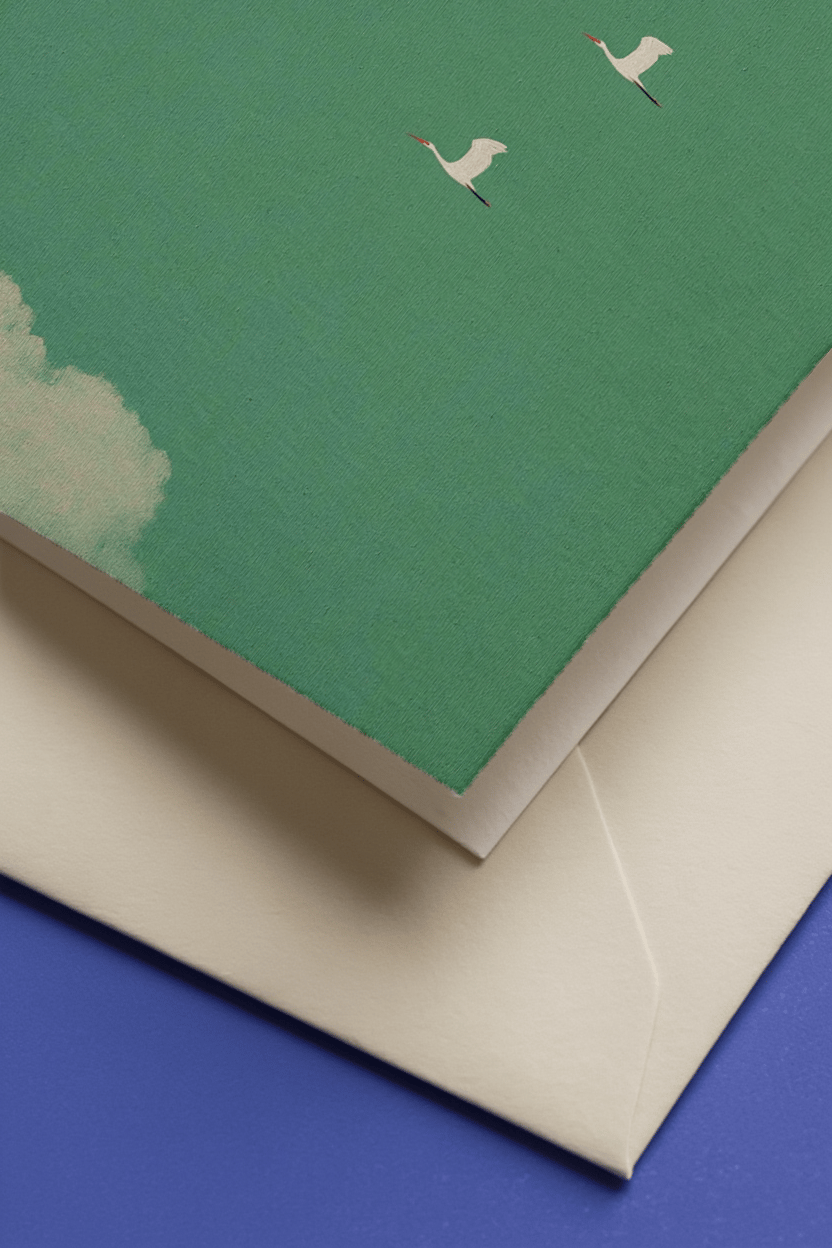 Serene Sky Journey Card mockup 3