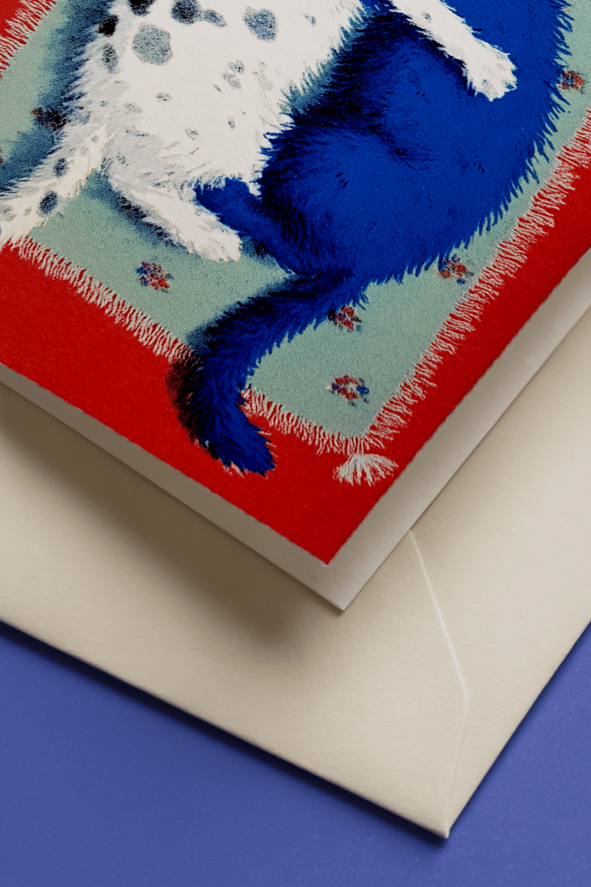 Cozy Cat Cuddles Card mockup 3