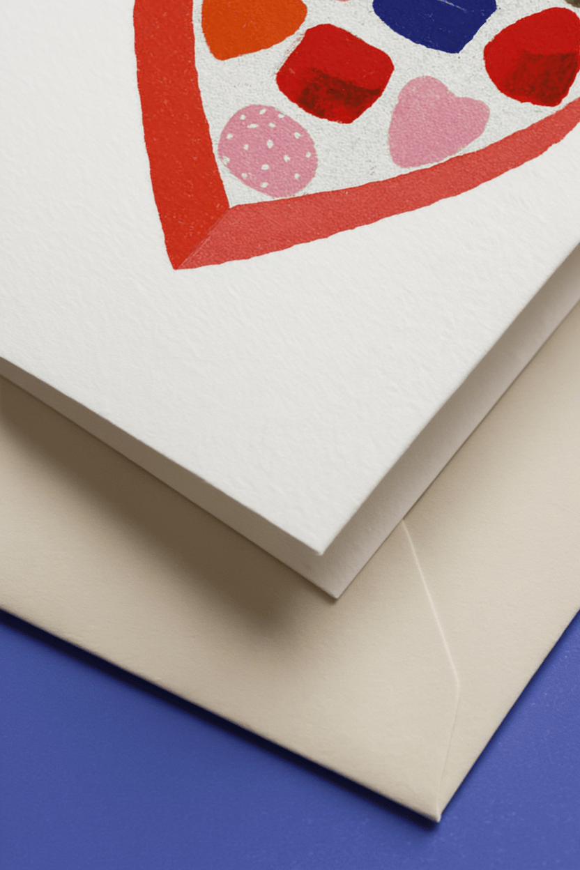 Heartfelt Candy Surprise Card mockup 3