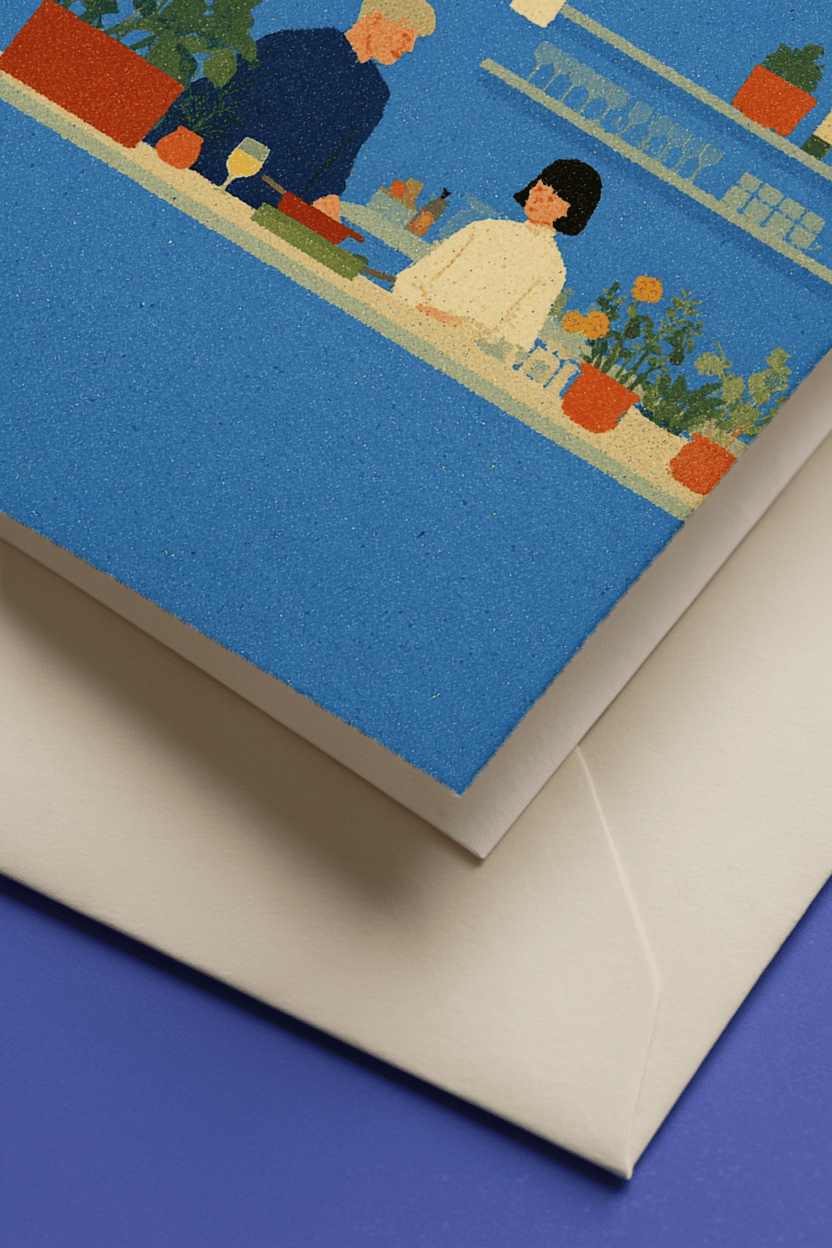 Favorite Quiet Moments Card mockup 3