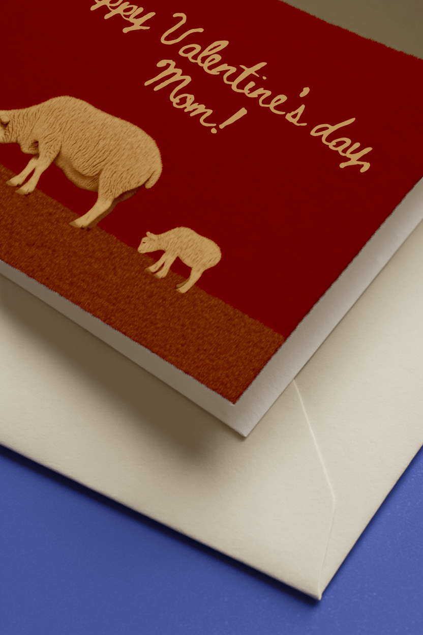 Valentine's Day Love for Mom mockup 3