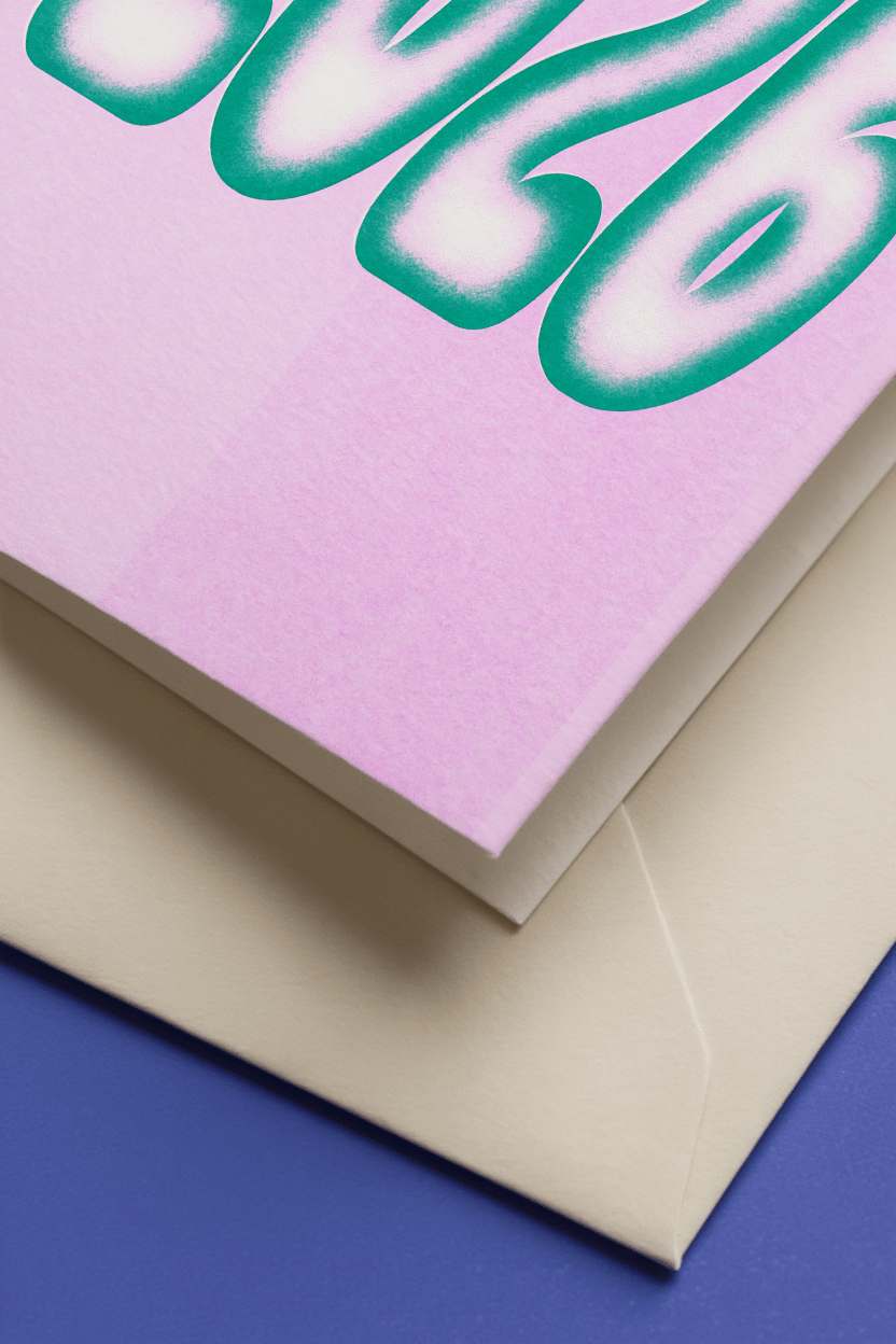 Welcome 2026 Celebration Card mockup 3