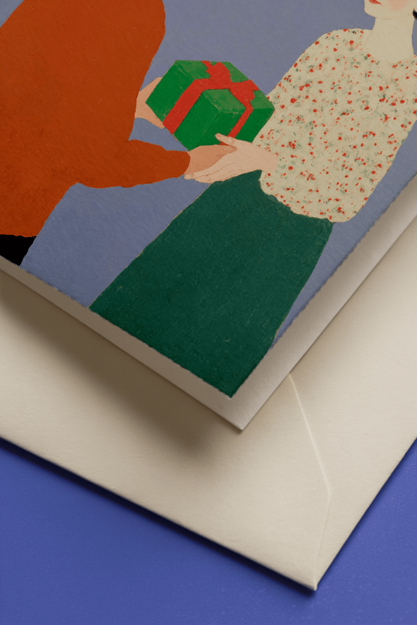 You're My Gift Greeting Card mockup 3