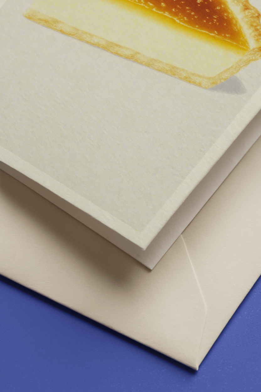 Sweet Slice Romance Card mockup 3