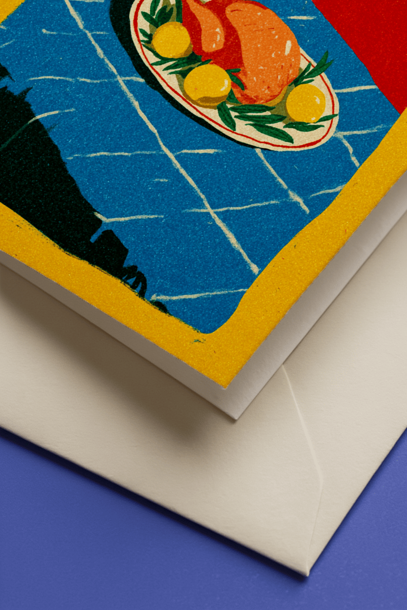Cute and Grateful Harvest Card mockup 3