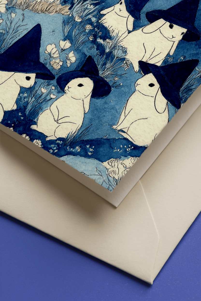 Magical Midnight Bunnies mockup 3