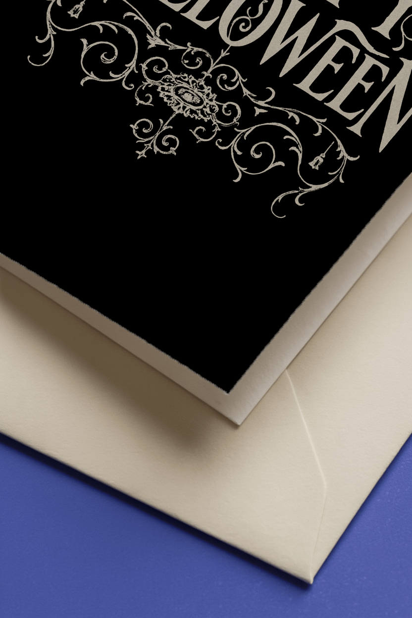 Spooky Halloween Greetings mockup 3